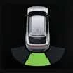 Kia EV6 side parking warning indicator
