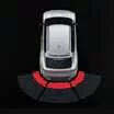 Kia EV6 infotainment parking distance warning display level two