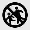 Kia EV6 corrosive battery acid warning symbol