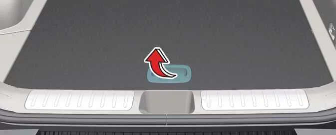 Kia EV6 charging cable properly stored inside storage compartment