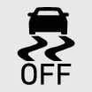 Kia EV6 VSM deactivated ESC OFF indicator